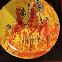 Leroy Nieman, Winning Colors, Limited Edition Plate