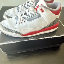 Jordan 3’s White Cement