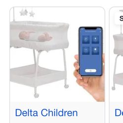 Delta Children’s Smart Rocking Bassinet 