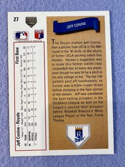 jeff conine rookie card