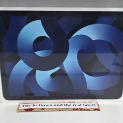 New-Apple Ipad Air 5 - 10.9inch - Tablet - Pay $1 To Take It Home Today and pay the rest later.