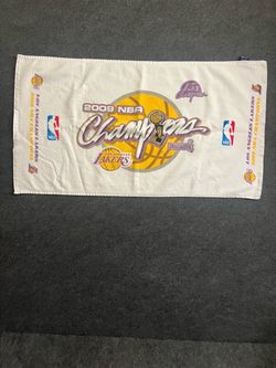 2009 Los Angeles Lakers NBA World Champions 15x Championship Towel