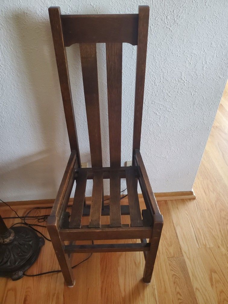 Antique Barber Bros. Chair Co. Ladies Mission Style Chair