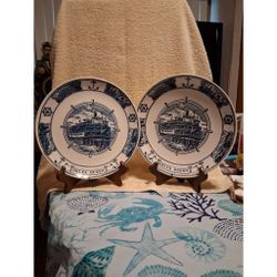 12 Antique Plates All Together 