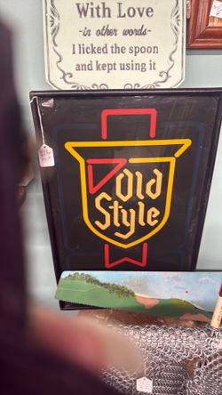 Old style bat sign