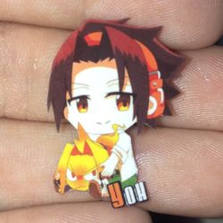 Yoh From Shaman King Croc Charm or Pin