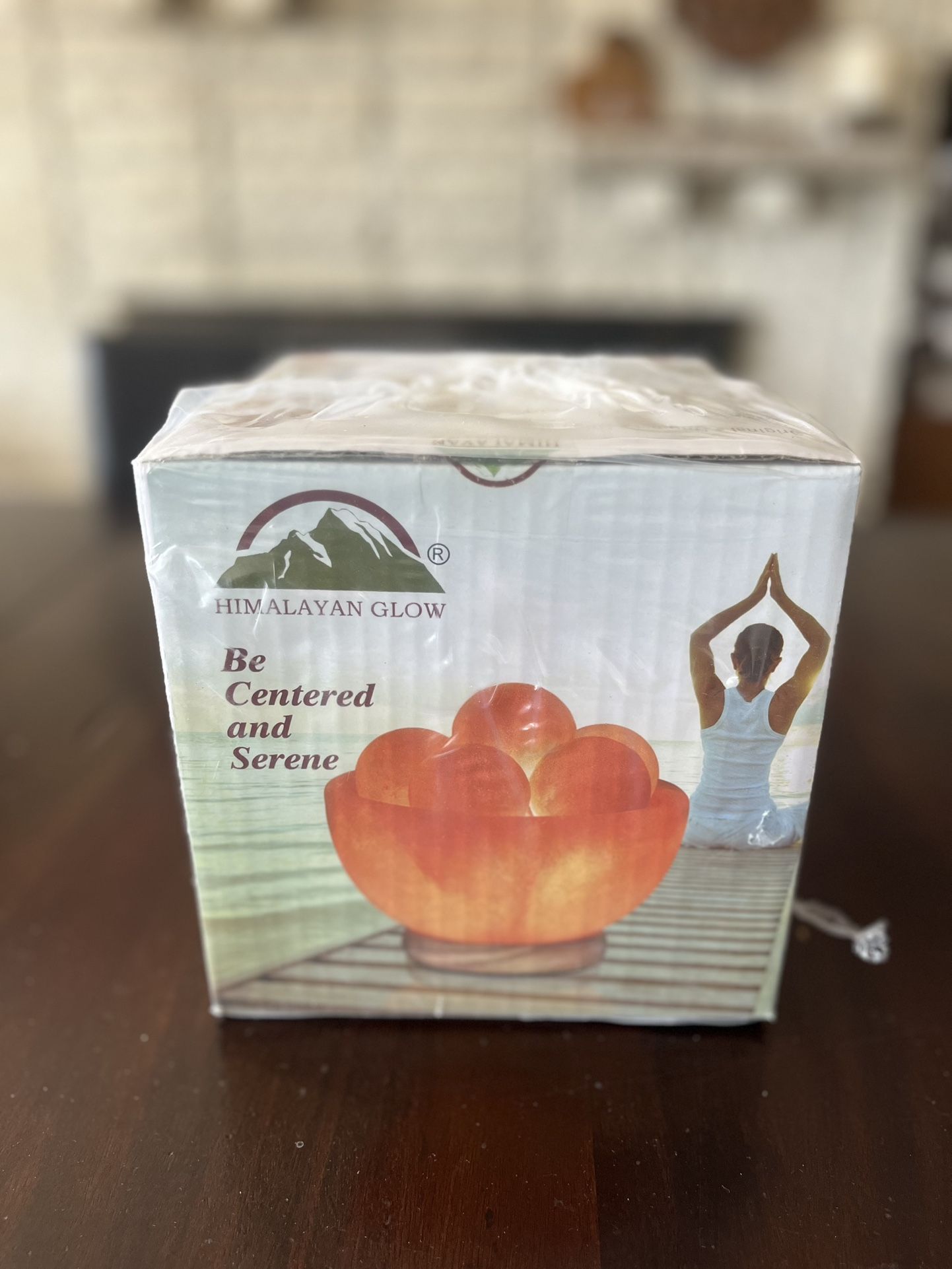 NIB Salt Bowl w/Massage Stones