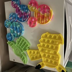 Assortment pop fidget popits