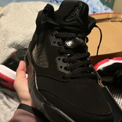 Air Jordan Five Black Cat Size 11 