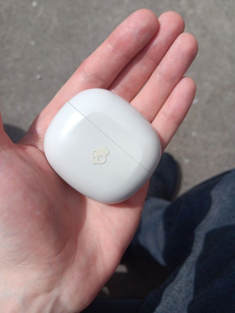 Skullcandy Rail Anc Clear And White Bone Edition