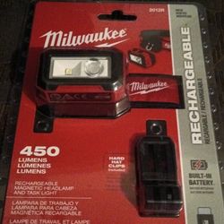 Milwaukee 450 Lumen Rechargeable Headlamp Task Light