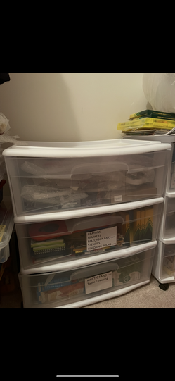 Storage Cart (3 drawer)