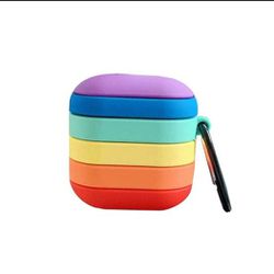 AirPods Rainbow Silicone Case Cover | For Airpod 1st Gen and 2nd Gen