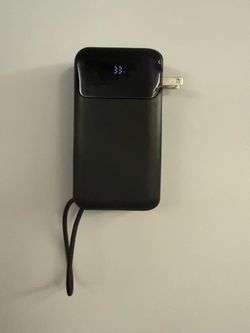 50000mAH Power Bank, Portable Charger built in with Type C and IPhone Cable