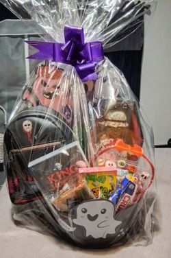 Halloween  Horror boo basket