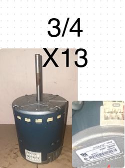 ECM Blower Motor 1/3 Hp -1/2 Hp - 3/4 Hp