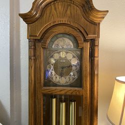 Beautiful Forty Year Old Howard Miller Grandfather Clock