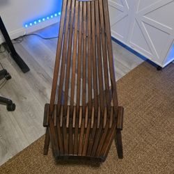 Patio Wood Chair