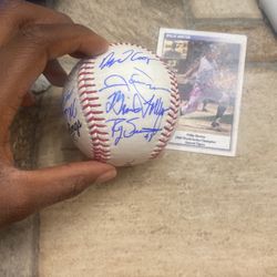  Autograph Baseball
