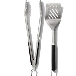 OXO Softworks Grilling Turner and Tong Set