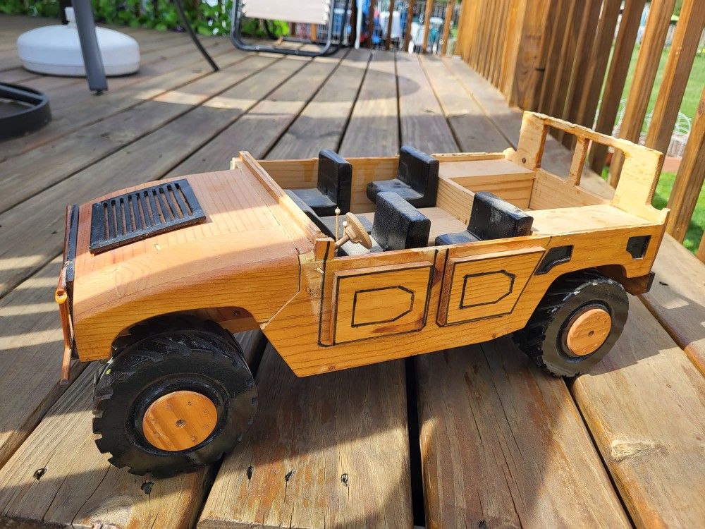 Humve Kids Toy Wood 🆓️