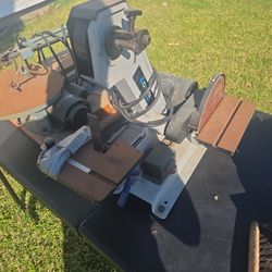 Delta Belt Sander , Scroll Saw And Belt Sander 