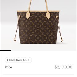 Louis Vuitton Never Full MM