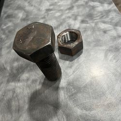 Hex Bolts and Nuts – 18 Pieces Each