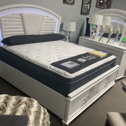 Stunning Bedroom Set! $2,999! Easy Financing! 🖤🚨🏠 