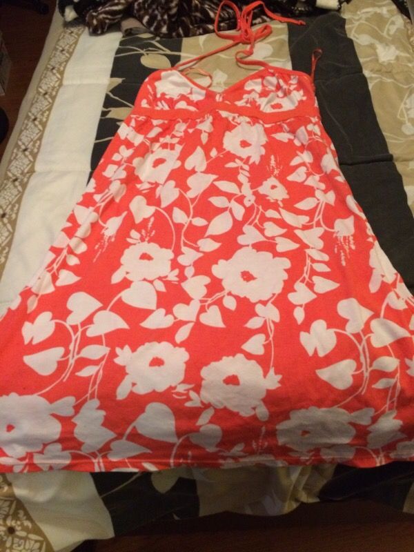 Flower sundress or beach cover-up