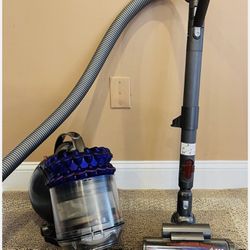 Dyson Cinetic Animal Canister Vacuum Cleaner w/ Attachments  by