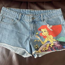 Denim Shorts - The Little Mermaid 