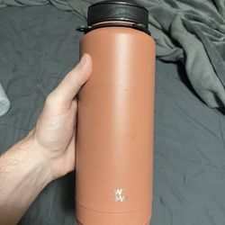 W+W 40oz Insulated Stainless Steel Water Bottle – Orange
