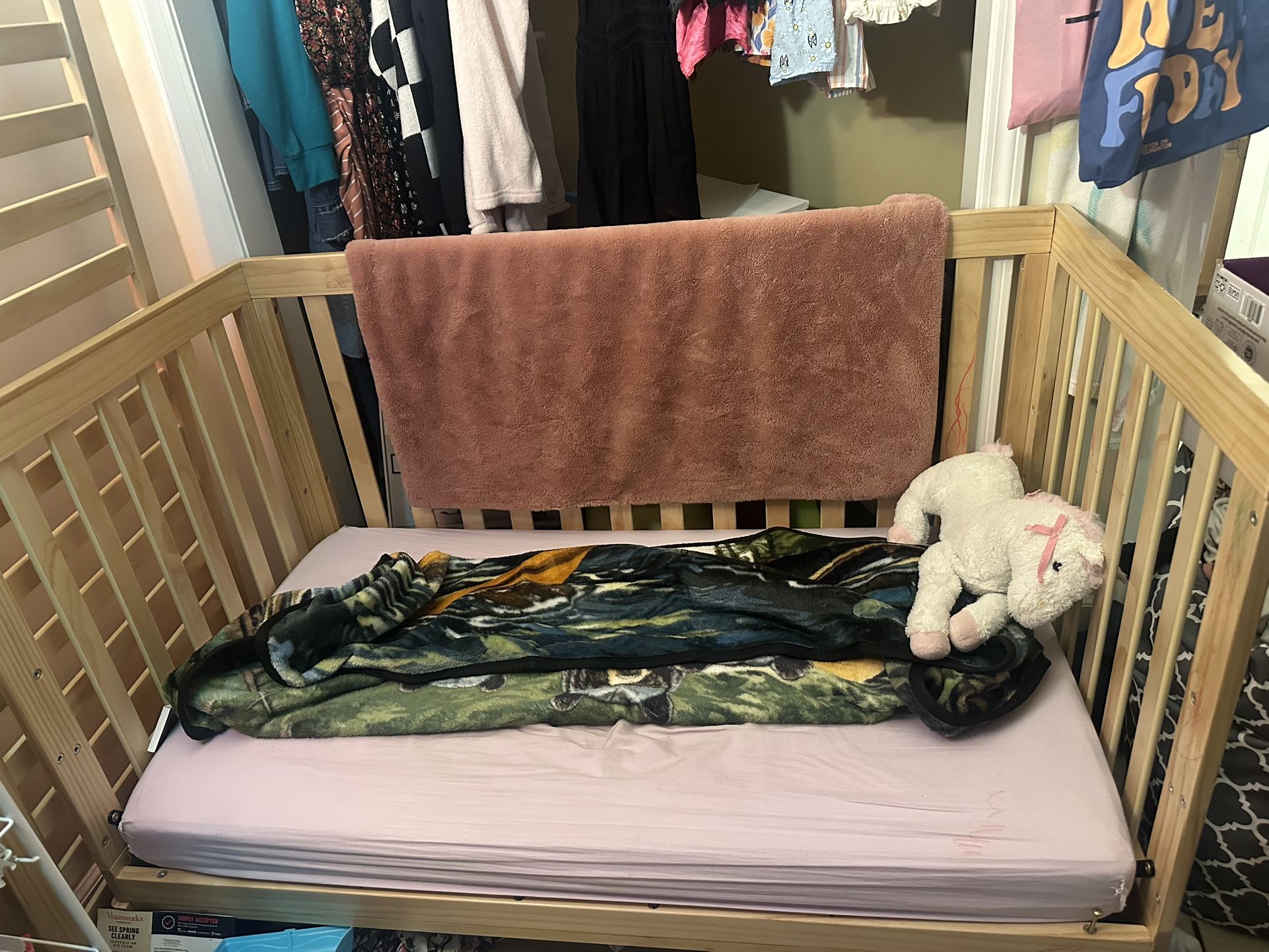 Delta Children Convertible Toddler Bed And Mattress