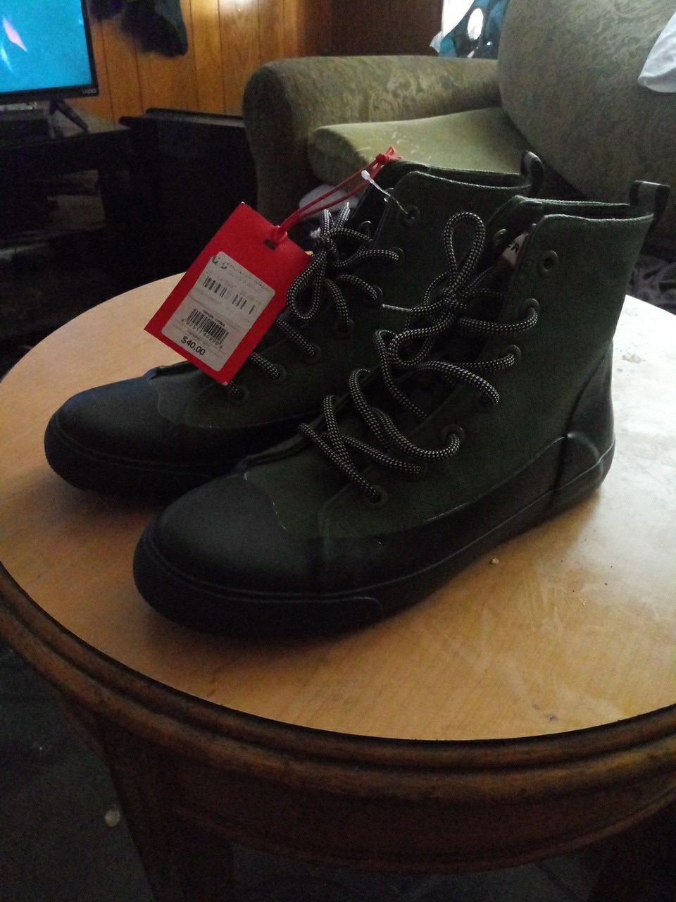 Hunter rain boots/sneakers mens9