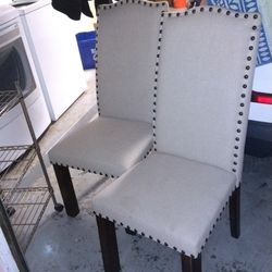 Two Chairs, priced to move