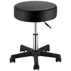 390*Rolling Stools with Wheels, 400 LBS Weight Capacity Adjustable Height Stool with Ultra-Thick Seat Cushion, Swivel Stools Chair for Salon, Bar, Hom