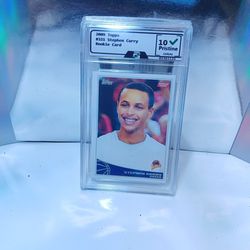 Christine 2009 Topps 321 Stephen Curry Rookie Card
