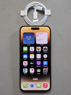 IPHONE 14 PROMAX 1TB UNLOCK ANY CARRIER IN GREAT Condition