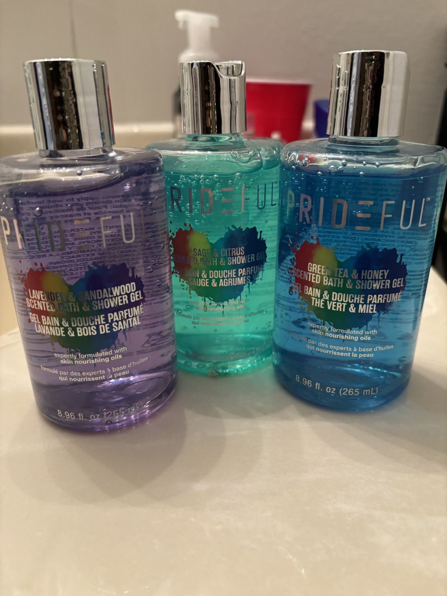 3 Set Body wash