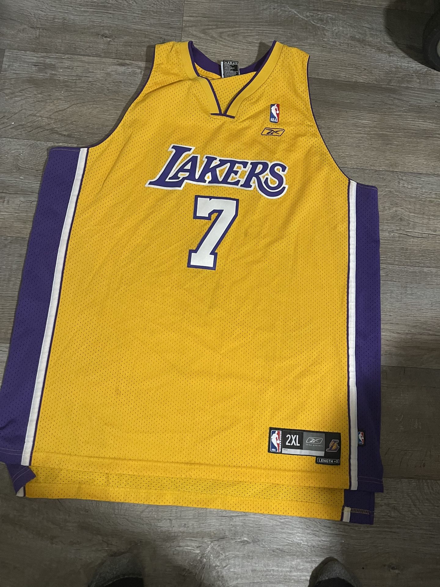 Los Angeles Lakers Reebok #7 Odom Jersey