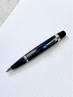 Authentic Montblanc Bohème Bleu Ballpoint Pen + Extra New Refill