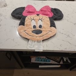 DISNEY BABY CROWN CRAFT DISNEY MINNIE MOUSE TUMMY TIME PLUSH PLAY MAT