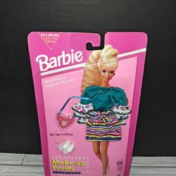 Barbie Doll Clothes Make Up Pretty Fashions Stripes Skirt Vintage 1994 Mattel