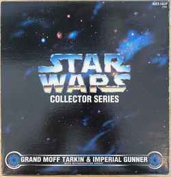 Star Wars Collector Series Grand Moff Tarkin & Imperial Gunner