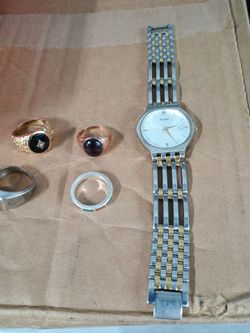 Lot of mens jewelry