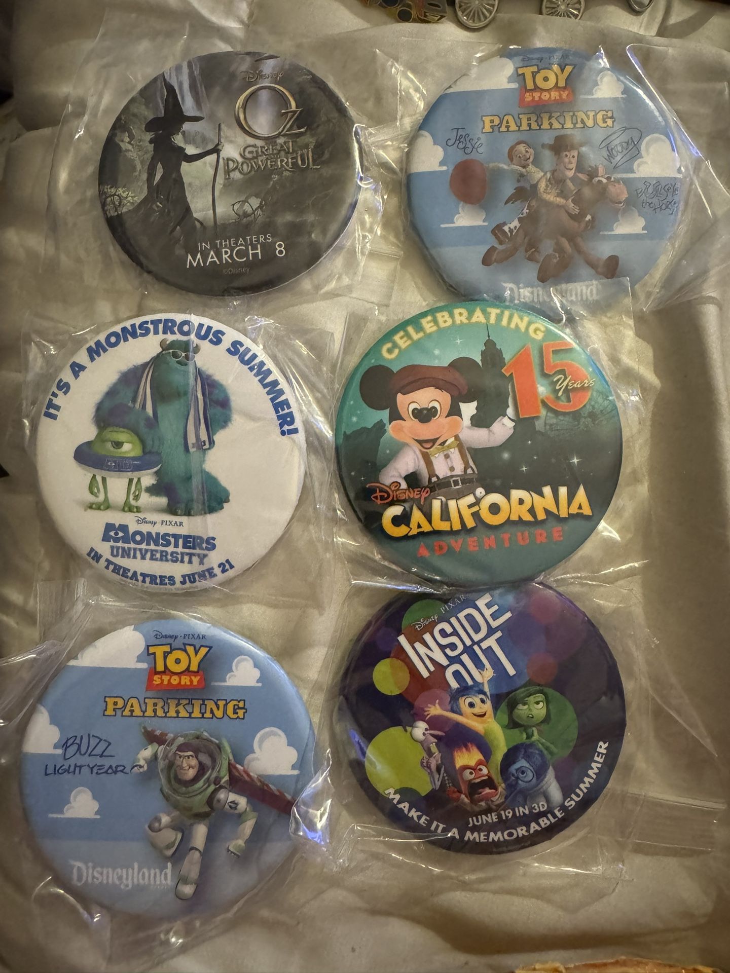 Disney 6-pack Pin Set