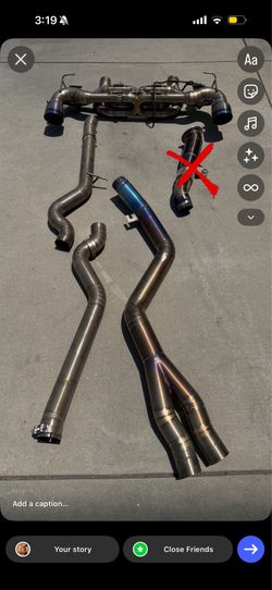 Toyota Supra MK5 Boost logic exhaust(Valved)