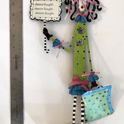 ST. PATTY’S SALE - Metal “Compulsive Obsessive” Woman