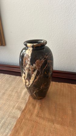 Vintage marble vase